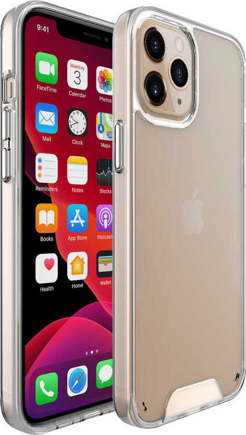 iPhone 14 Pro Max Uyumlu MKST Gard Silikon-Renksiz