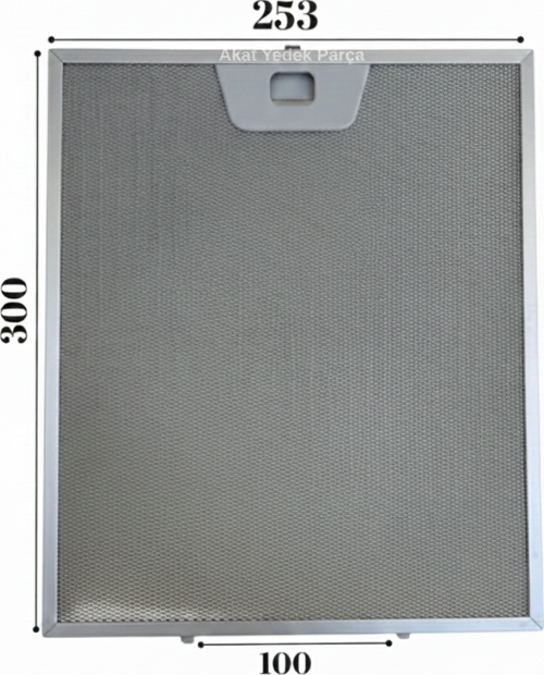 Arçelik İle Uyumlu P 27 YI - 8863331100 Davlumbaz Metal Filtresi