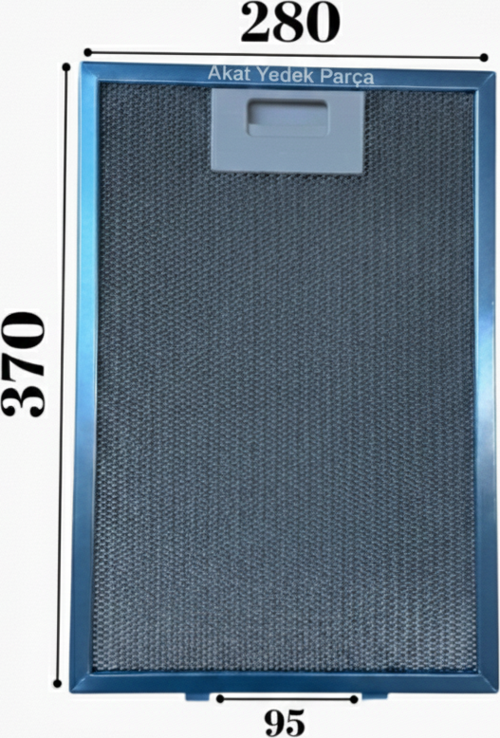 Hoover İle Uyumlu 28.2 x 37.2 cm Ankastre Aspiratör Davlumbaz Yağ Filtresi