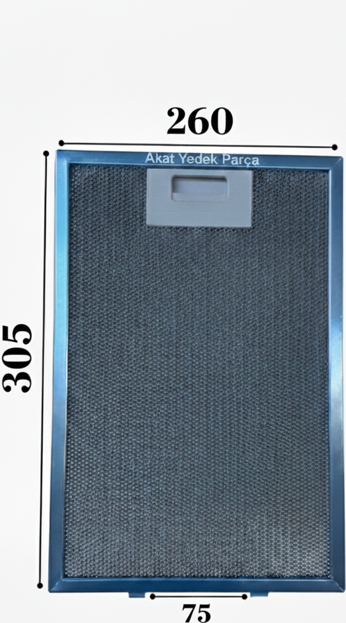 Electrolux İle Uyumlu EFC9410X Alüminyum Yağ Filtresi