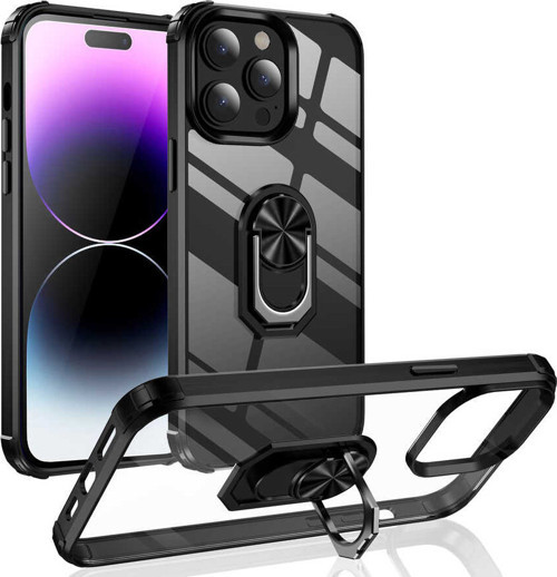 iPhone 14 Pro Uyumlu MKST Mola Kılıf-Siyah