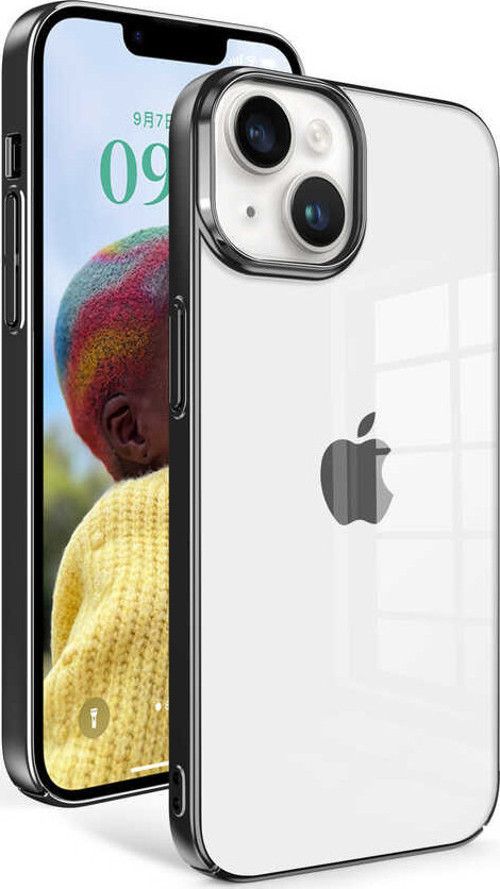 iPhone 14 Uyumlu MKST Sun Kılıf-Siyah