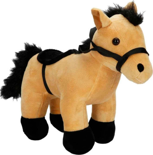 Sevimli Yeleli At Uyku Arkadaşım Peluş Oyuncak 25 cm