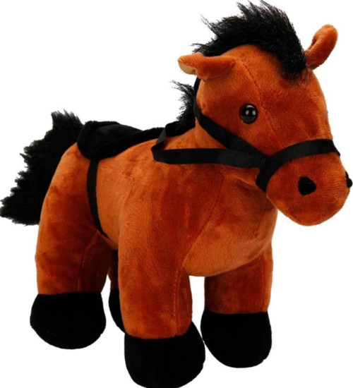 Sevimli Yeleli At Uyku Arkadaşım Peluş Oyuncak 25 cm