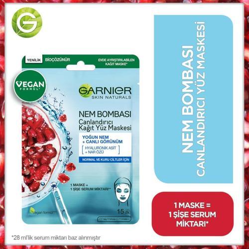 Nem Bombası Canlandırıcı Kağıt Maske 32 gr