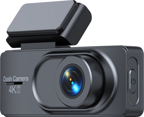 4K + 1080P Çift Araç İçi Kamera -, Wi-Fi ve Uygulama Destekli, 170° Geniş Açılı, Gece Görüşlü ve 24 Saat Park Modlu Dash Cam