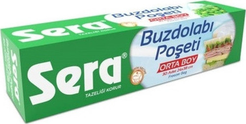 Buzdolabı Poşeti Orta Boy 24x38 30'lu