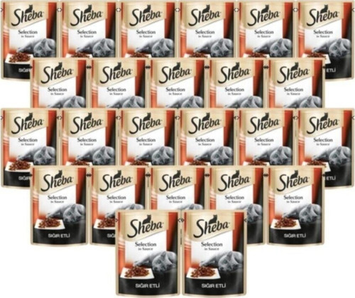 Sığır Etli Pouch Konserve Kedi Maması 85 Gr X 24 Adet