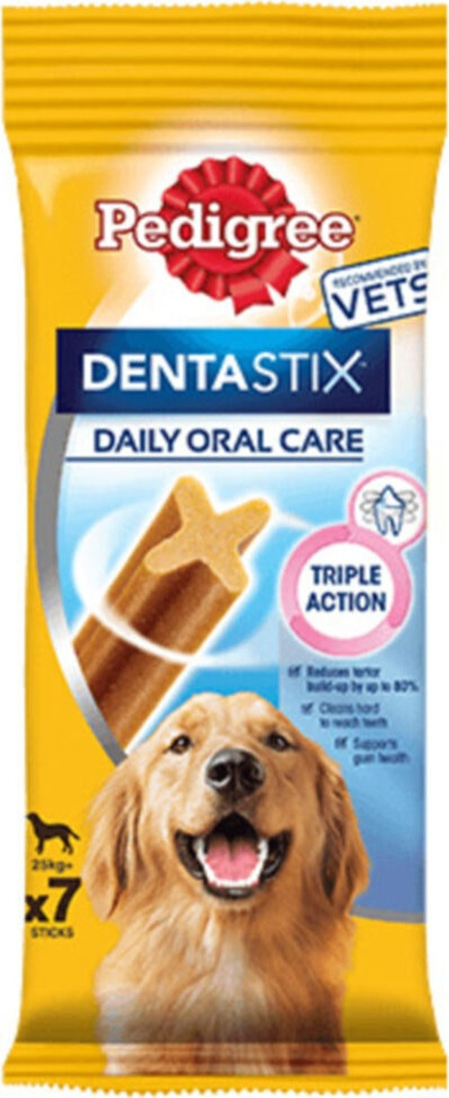 Dentastix Daily Oral Care Büyük Irk Köpek Ödülü 270 G (7 Stick) 4 Adet
