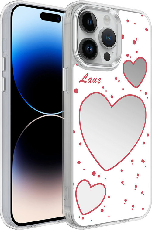 iPhone 14 Pro Uyumlu AiHTTgli Parlak Tasarımlı MKST Mimbo Kılıf-NO3