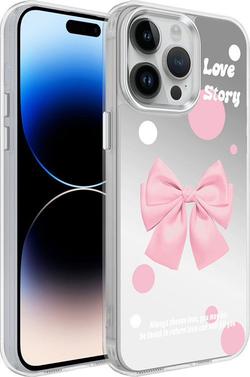 iPhone 14 Pro Uyumlu AiHTTgli Parlak Tasarımlı MKST Mimbo Kılıf-NO2