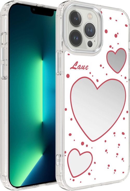 iPhone 13 Pro Max Uyumlu AiHTTgli Parlak Tasarımlı MKST Mimbo Kılıf-NO3