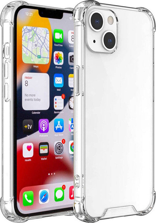 iPhone 15 Plus Uyumlu MKST Nitro Anti Shock Silikon-Renksiz