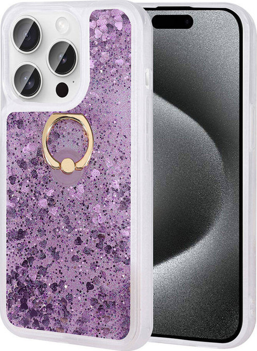 iPhone 15 Pro Uyumlu MKST Milce Kılıf-Mor