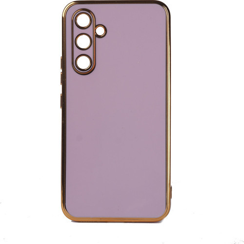 Galaxy A14 Kılıf MKST Bark Kapak - Lila