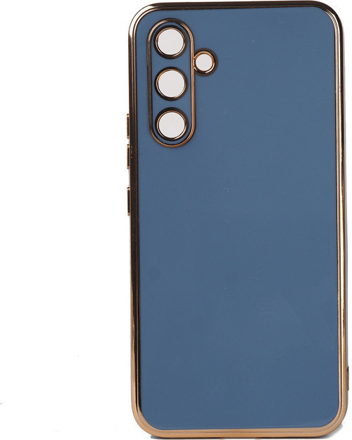 Galaxy A34 Kılıf MKST Bark Kapak - Mavi