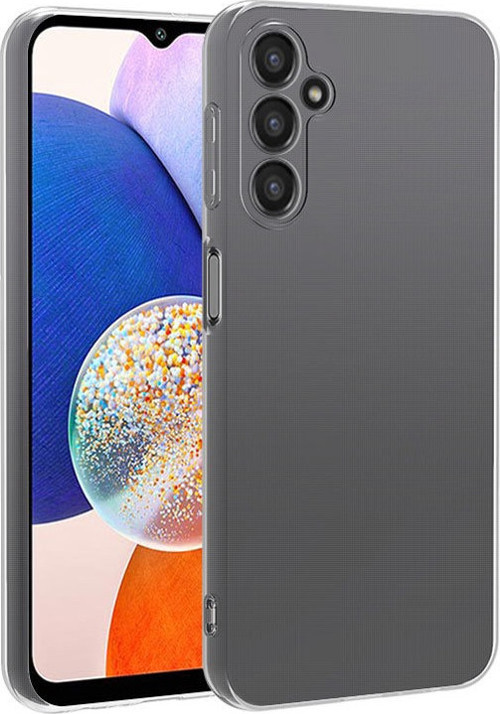 Galaxy A24 Kılıf MKST Süper Silikon Kapak - Renksiz