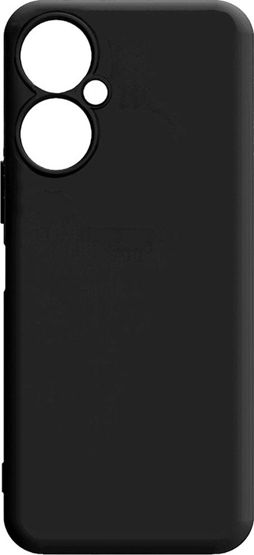 Tecno Camon 19 Pro Kılıf MKST Biye Silikon - Siyah