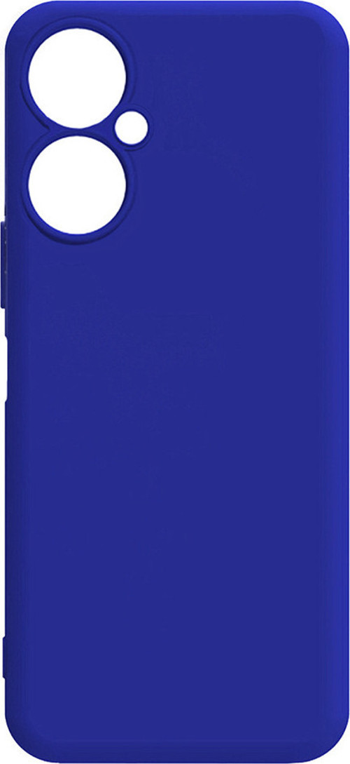 Tecno Camon 19 Pro Kılıf MKST Biye Silikon - Mavi