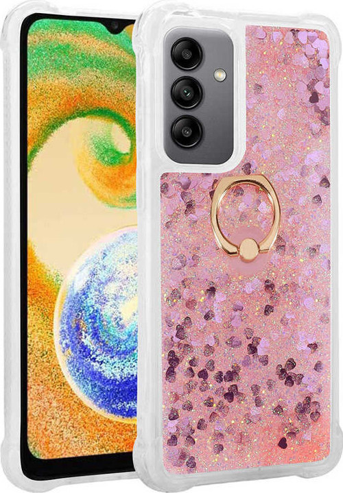 Galaxy A14 Kılıf MKST Milce Kapak - Pembe