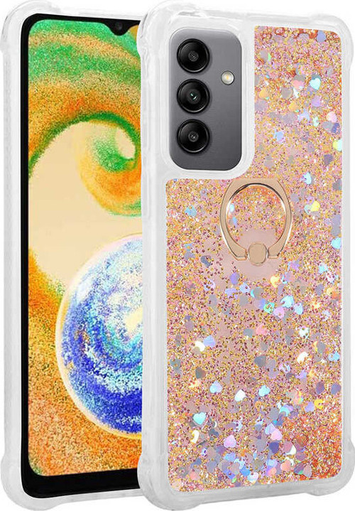 Galaxy A14 Kılıf MKST Milce Kapak - Gold