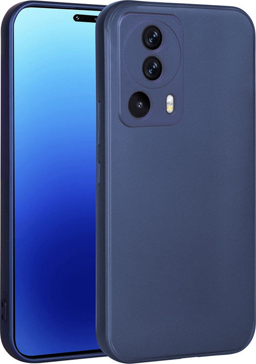 Mi 13 Lite Kılıf MKST Premier Silikon Kapak - Lacivert