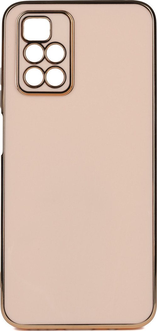 Redmi 10 2022 Kılıf MKST Bark Kapak - Rose Gold