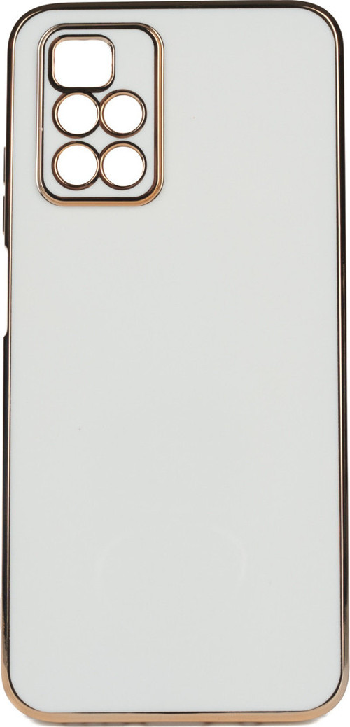 Redmi 10 2022 Kılıf MKST Bark Kapak - Beyaz