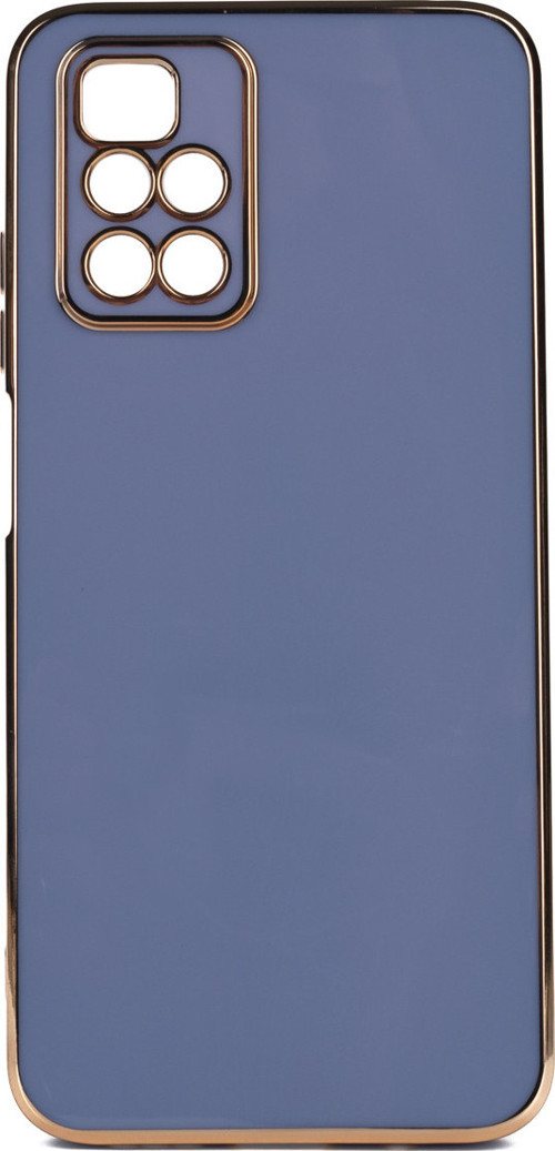 Redmi 10 2022 Kılıf MKST Bark Kapak - Mavi Açık