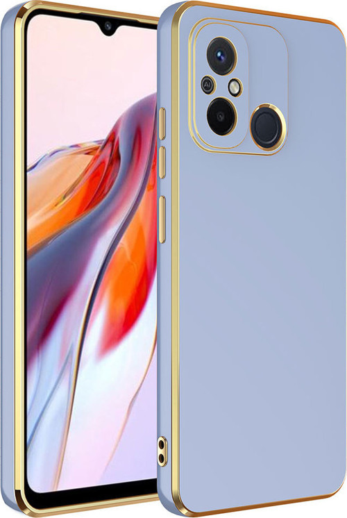 Redmi 12C Kılıf MKST Bark Kapak - Mavi Açık