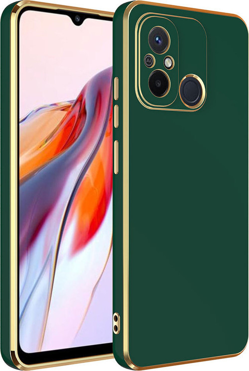 Redmi 12C Kılıf MKST Bark Kapak - Koyu Yeşil