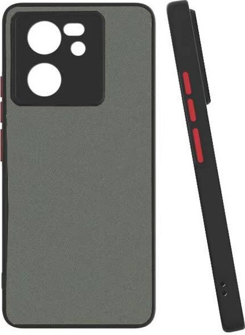 Mi 13T Kılıf MKST Hux Kapak - Siyah