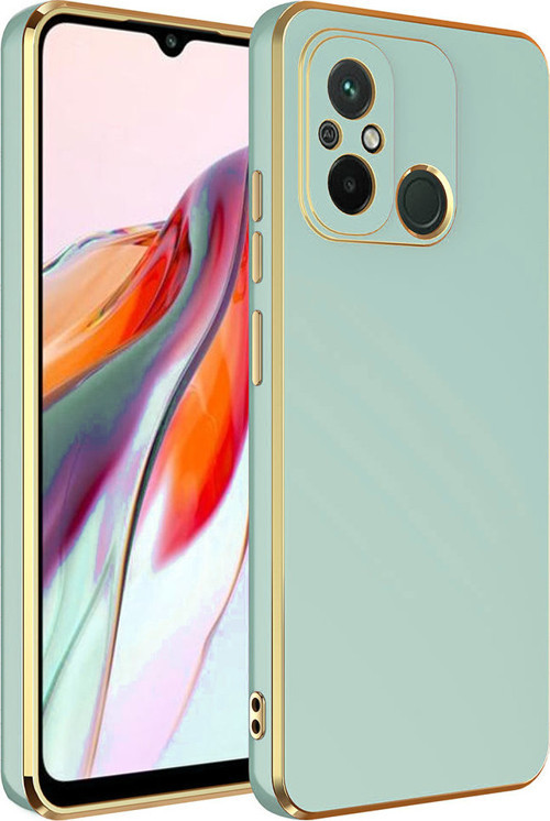 Redmi 12C Kılıf MKST Bark Kapak - Açık Yeşil