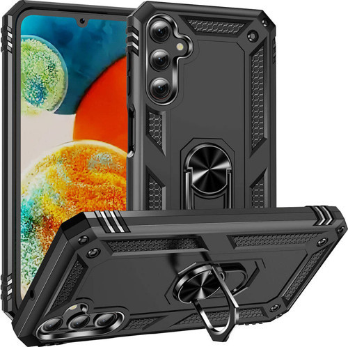 Galaxy A24 Kılıf MKST Vega Kapak - Siyah