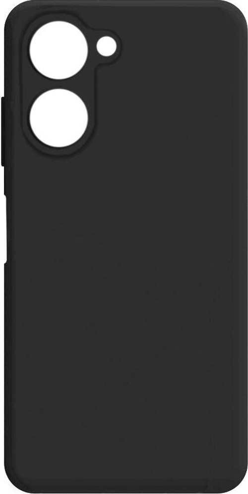 Realme 10 4G Kılıf MKST Biye Silikon - Siyah