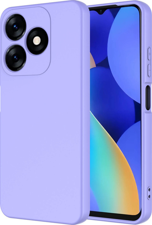 Tecno Spark 10 4G Kılıf MKST Mara Lansman Kapak - Lila