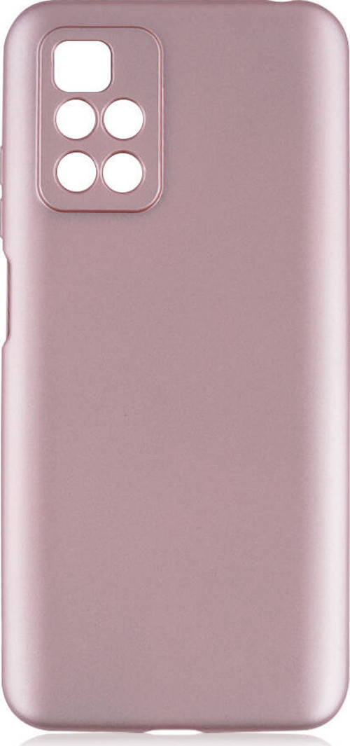 Redmi 10 2022 Kılıf MKST Premier Silikon Kapak - Rose Gold