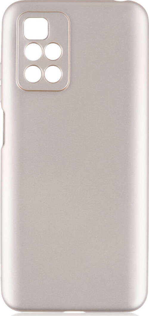 Redmi 10 2022 Kılıf MKST Premier Silikon Kapak - Gold