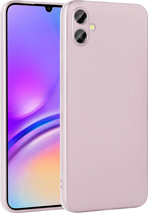 Galaxy A05 Kılıf MKST Premier Silikon Kapak - Rose Gold