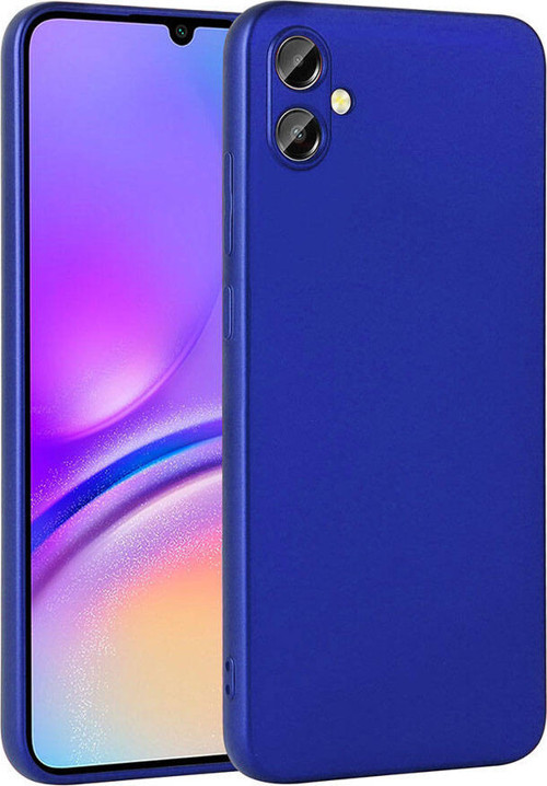 Galaxy A05 Kılıf MKST Premier Silikon Kapak - Saks Mavi