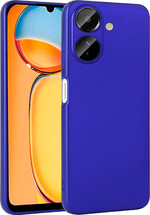 Redmi 13C Kılıf MKST Premier Silikon Kapak - Saks Mavi