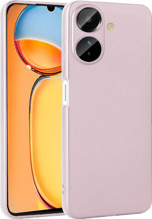 Redmi 13C Kılıf MKST Premier Silikon Kapak - Rose Gold