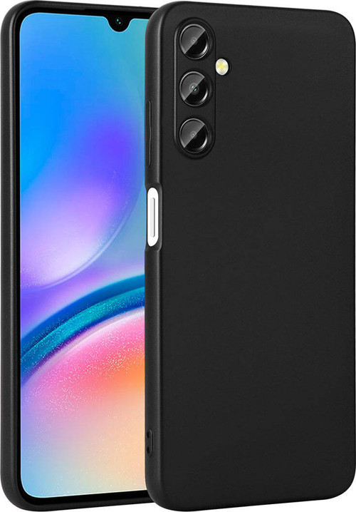 Galaxy A05S Kılıf MKST Premier Silikon Kapak - Siyah