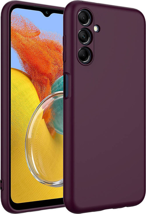 Galaxy A35 Kılıf MKST Mara Lansman Kapak - Koyu Mor