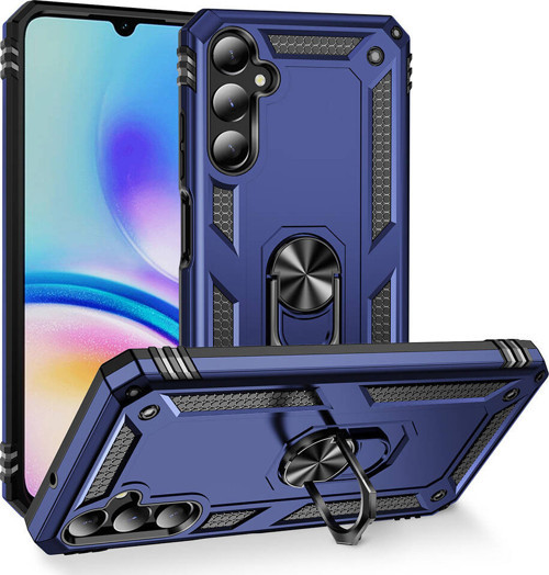 Galaxy A05S Kılıf MKST Vega Kapak - Mavi