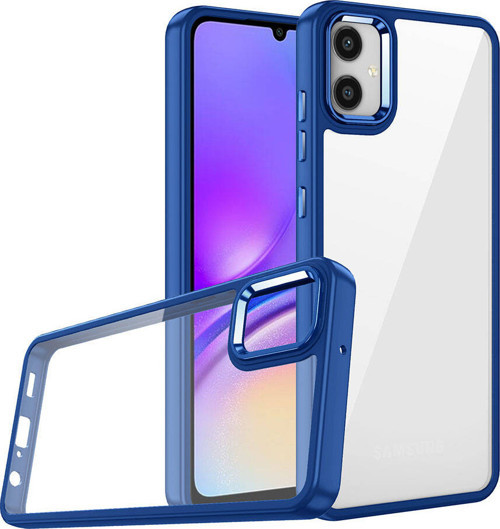 Galaxy A05 Kılıf MKST Flora Kapak - Mavi