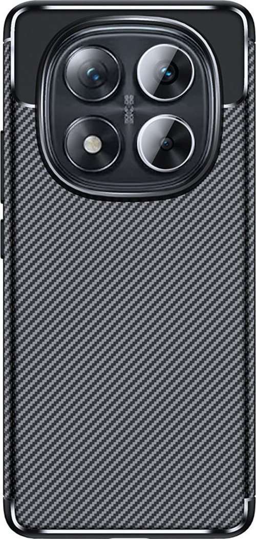 Poco X7 Kılıf MKST Negro Silikon Kapak - Siyah