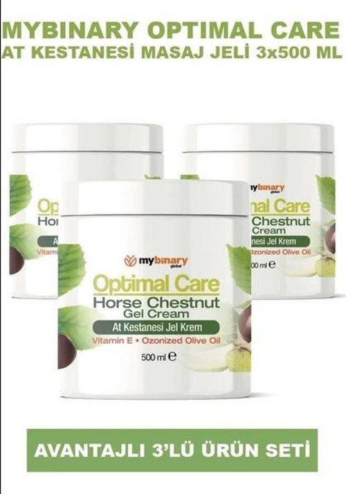 Optimal Care At Kestanesi Jel Krem 500 Ml x 3 Adet