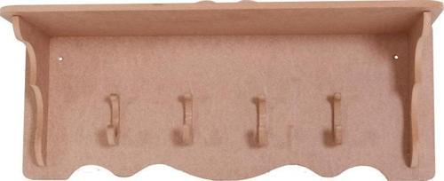 4'lü Askılık Raf 55x18x23