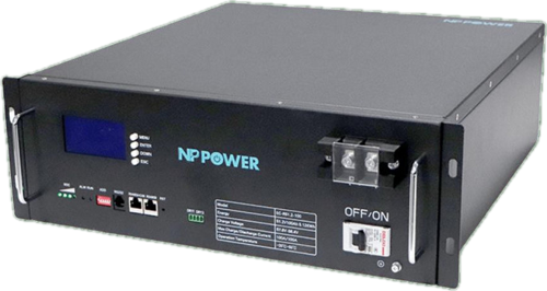51.2V 100Ah 100A Lityum (LiFePO4) Batarya NPP-ITJ-RCK